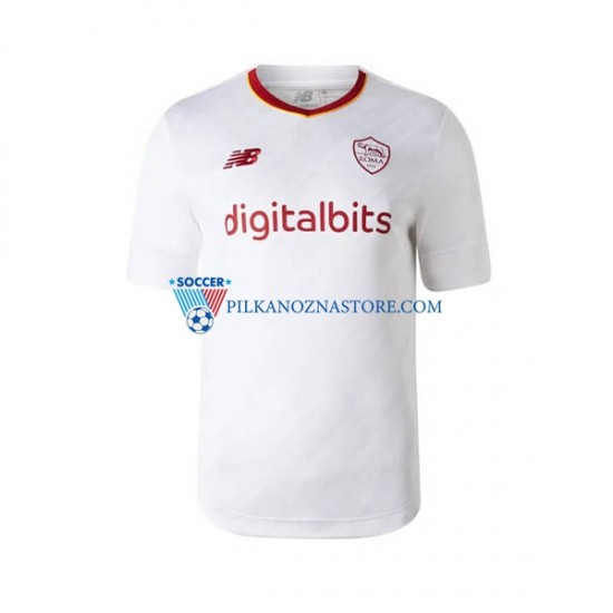 AS Roma Koszulka Męska Wyjazdowy 2022-2023 Krótkie Rękawy