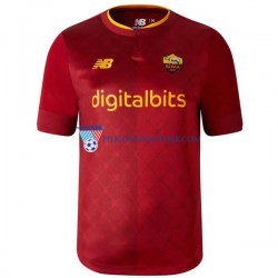 AS Roma Koszulka Męska Domowy 2022-2023 Krótkie Rękawy