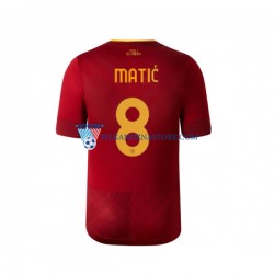 AS Roma Matic 8 Koszulka Męska Domowy 2022-2023 Krótkie Rękawy