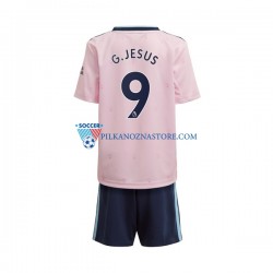 Arsenal dla Dzieci Gabriel Jesus 9 Koszulka Trzeci 2022-2023 Krótkie Rękawy