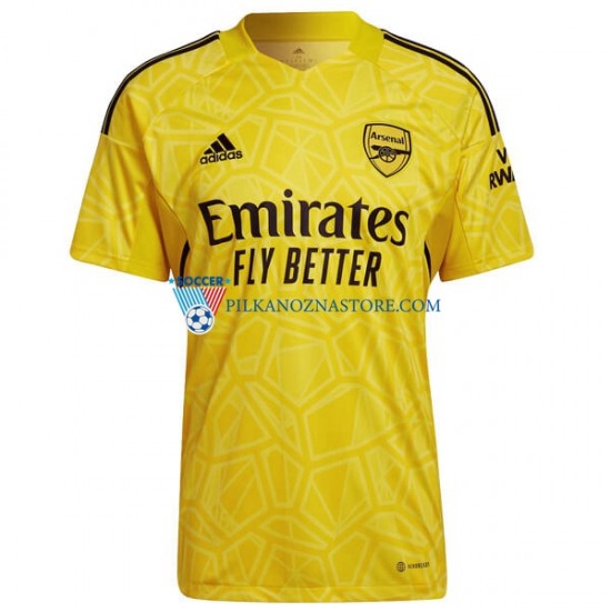 Strój Bramkarski Arsenal Koszulka Męska Domowy 2022-2023 Krótkie Rękawy