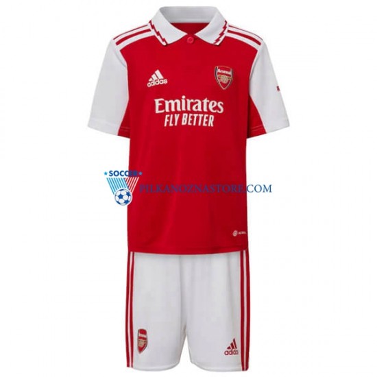 Arsenal dla Dzieci Koszulka Domowy 2022-2023 Krótkie Rękawy