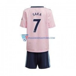 Arsenal dla Dzieci Saka 7 Koszulka Trzeci 2022-2023 Krótkie Rękawy