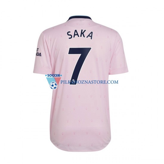 Arsenal Saka 7 Koszulka Męska Trzeci 2022-2023 Krótkie Rękawy