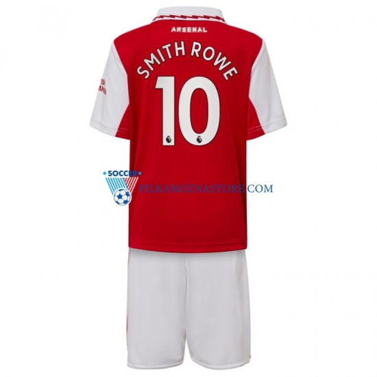 Arsenal dla Dzieci Smith Rowe 10 Koszulka Domowy 2022-2023 Krótkie Rękawy