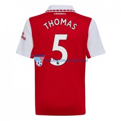 Arsenal Thomas Partey 5 Koszulka Męska Domowy 2022-2023 Krótkie Rękawy