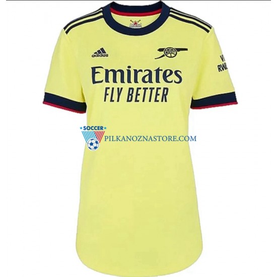 Arsenal Koszulka Damska Wyjazdowy 2021-2022 Krótkie Rękawy