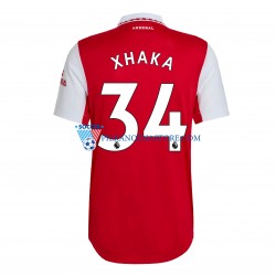 Arsenal Xhaka 34 Koszulka Męska Domowy 2022-2023 Krótkie Rękawy