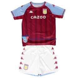 Aston Villa dla Dzieci Koszulka Domowy 2021-2022 Krótkie Rękawy