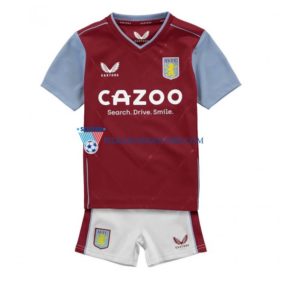 Aston Villa dla Dzieci Koszulka Domowy 2022-2023 Krótkie Rękawy