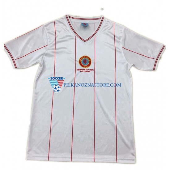 Aston Villa 1982 Retro Koszulka Męska Wyjazdowy Krótkie Rękawy