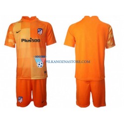 Strój Bramkarski Atlético Madryt dla Dzieci Koszulka Domowy 2021-2022 Krótkie Rękawy