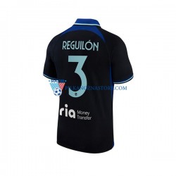Atlético Madryt Sergio Reguilon 3 Koszulka Męska Wyjazdowy 2022-2023 Krótkie Rękawy