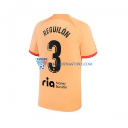 Atlético Madryt Sergio Reguilon 3 Koszulka Męska Trzeci 2022-2023 Krótkie Rękawy