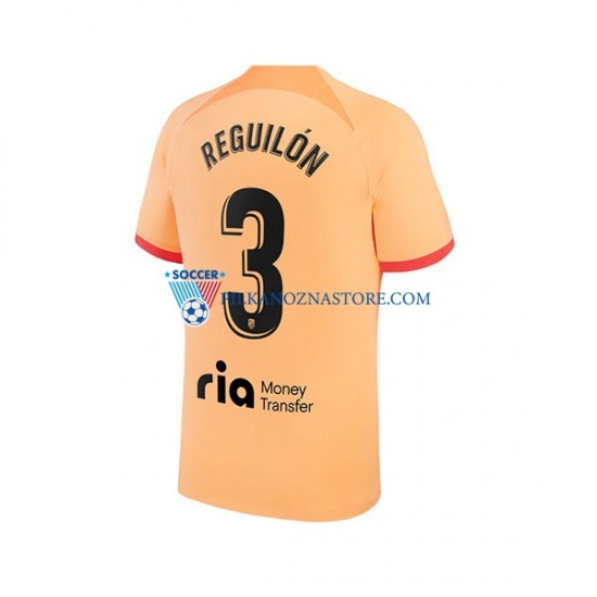 Atlético Madryt Sergio Reguilon 3 Koszulka Męska Trzeci 2022-2023 Krótkie Rękawy