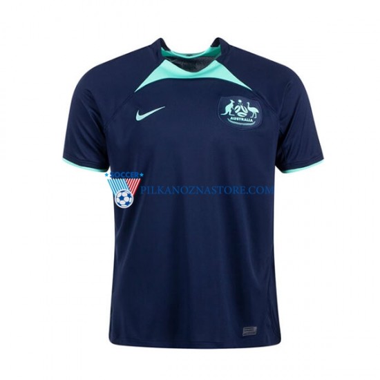 Australia Koszulka Męska Wyjazdowy MŚ 2022 Krótkie Rękawy