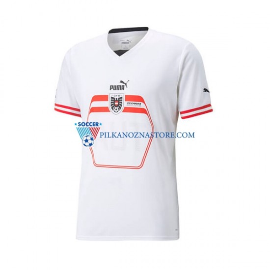 Austria Koszulka Męska Wyjazdowy 2022 Krótkie Rękawy