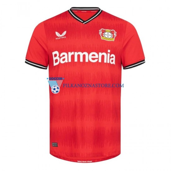 Bayer 04 Leverkusen Koszulka Męska Domowy 2022-2023 Krótkie Rękawy