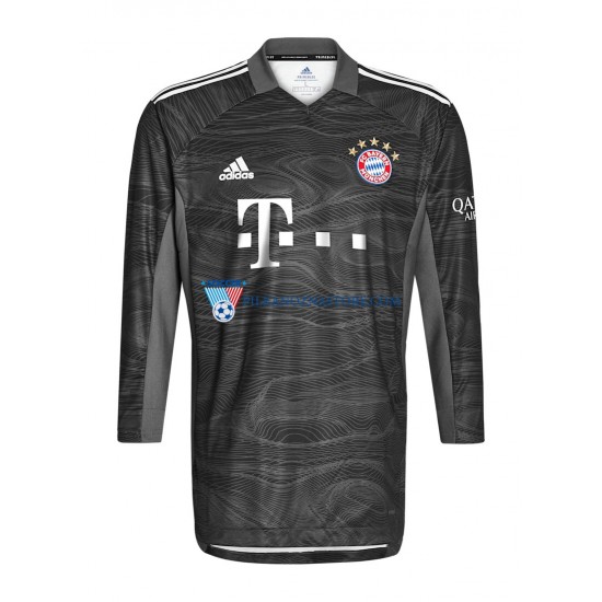 Strój Bramkarski Bayern Monachium Koszulka Męska Wyjazdowy 2021-2022 Długie Rękawy
