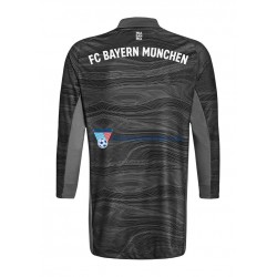 Strój Bramkarski Bayern Monachium Koszulka Męska Wyjazdowy 2021-2022 Długie Rękawy