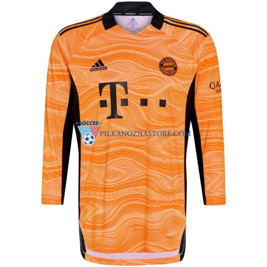 Strój Bramkarski Bayern Monachium Koszulka Męska Domowy 2021-2022 Długie Rękawy