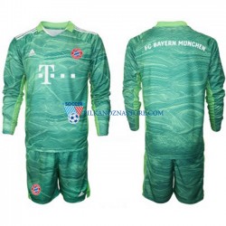 Strój Bramkarski Bayern Monachium dla Dzieci Koszulka Trzeci 2021-2022 Długie Rękawy