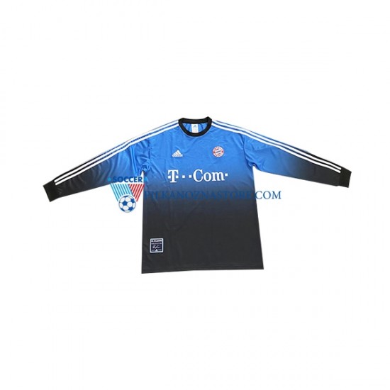 Strój Bramkarski Bayern Monachium Retro Koszulka Męska Domowy 2002-2003 Długie Rękawy