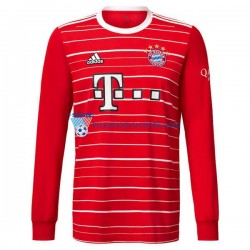 Bayern Monachium Koszulka Męska Domowy 2022-2023 Długie Rękawy