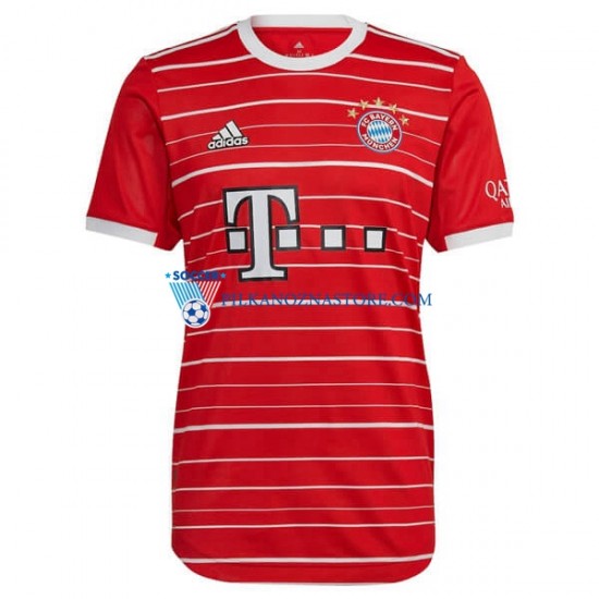 Bayern Monachium Koszulka Męska Domowy 2022-2023 Krótkie Rękawy