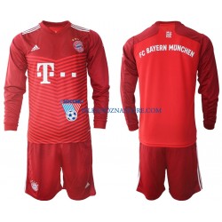 Bayern Monachium dla Dzieci Koszulka Domowy 2021-2022 Długie Rękawy