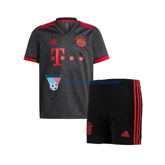 Bayern Monachium dla Dzieci Koszulka Trzeci 2022-2023 Krótkie Rękawy