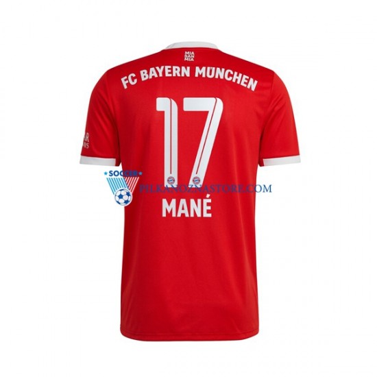 Bayern Monachium Sadio Mane 17 Koszulka Męska Domowy 2022-2023 Krótkie Rękawy
