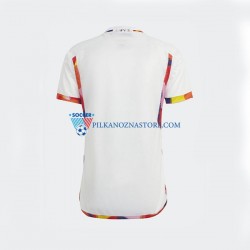 Belgia Koszulka Męska Wyjazdowy MŚ 2022 Krótkie Rękawy