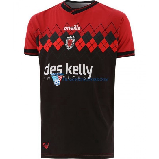 Bohemians Koszulka Męska Domowy 2021-2022 Krótkie Rękawy