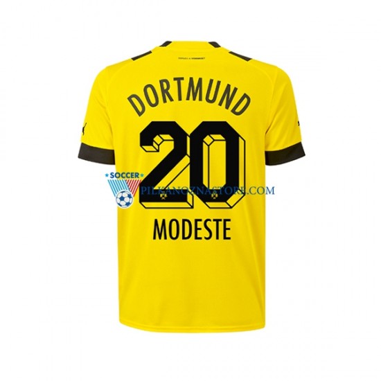 Borussia Dortmund Anthony Modeste 20 Koszulka Męska Domowy 2022-2023 Krótkie Rękawy