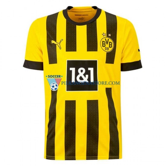 Borussia Dortmund Koszulka Męska Domowy 2022-2023 Krótkie Rękawy