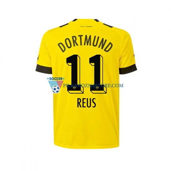 Borussia Dortmund Marco Reus 11 Koszulka Męska Domowy 2022-2023 Krótkie Rękawy