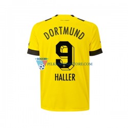 Borussia Dortmund Sebastien Haller 9 Koszulka Męska Domowy 2022-2023 Krótkie Rękawy