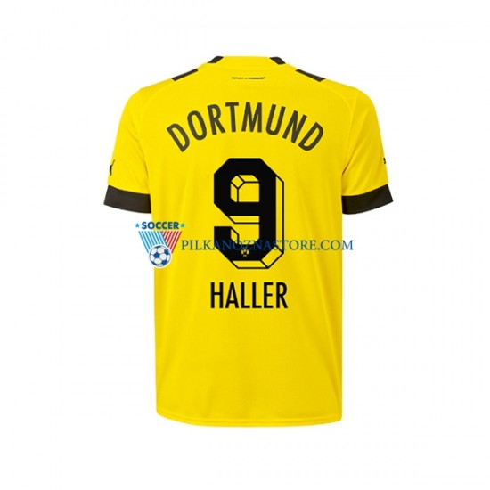 Borussia Dortmund Sebastien Haller 9 Koszulka Męska Domowy 2022-2023 Krótkie Rękawy