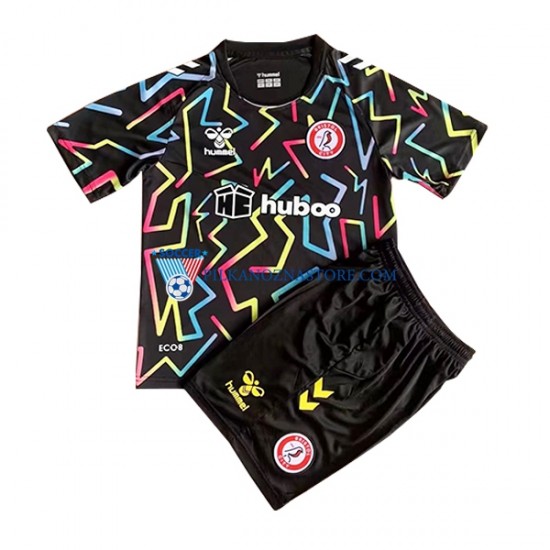 Strój Bramkarski Bristol City dla Dzieci Koszulka Domowy 2022-2023 Krótkie Rękawy