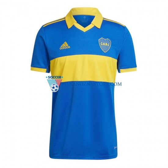 CA Boca Juniors Koszulka Męska Domowy 2022-2023 Krótkie Rękawy