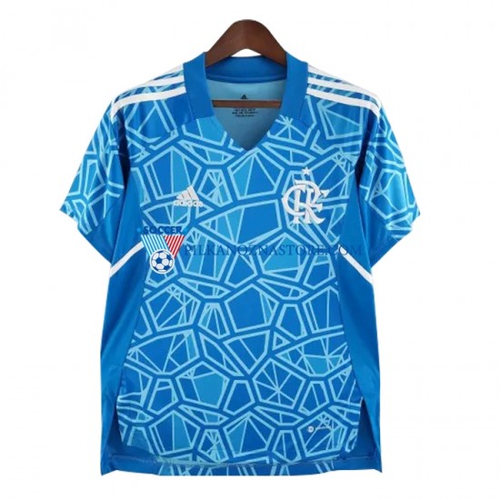 Strój Bramkarski CR Flamengo Koszulka Męska Domowy 2022-2023 Krótkie Rękawy