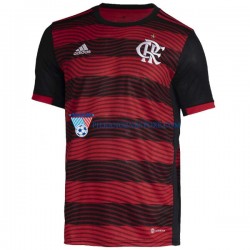CR Flamengo Koszulka Męska Domowy 2022-2023 Krótkie Rękawy
