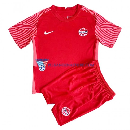 Kanada dla Dzieci 2021 Koszulka Domowy Krótkie Rękawy