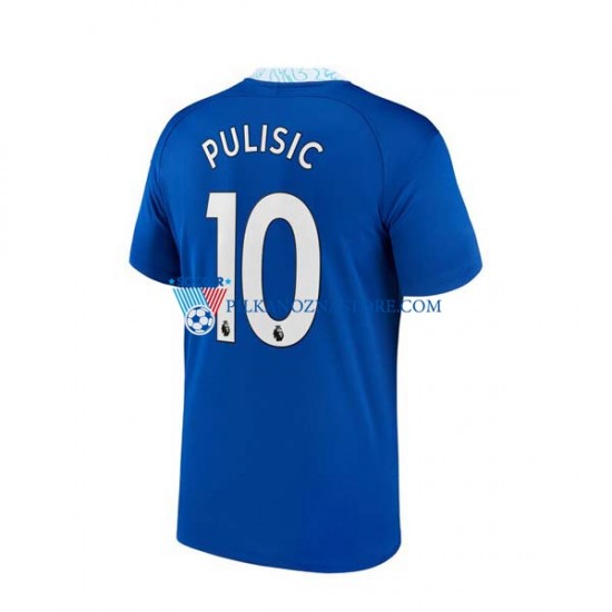 Chelsea Christian Pulisic 10 Koszulka Męska Domowy 2022-2023 Krótkie Rękawy