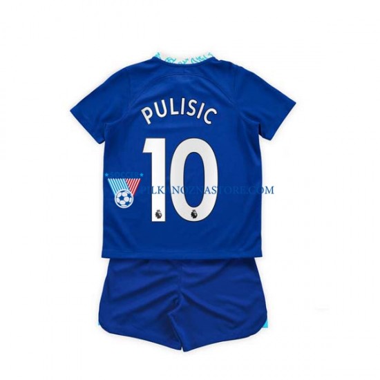 Chelsea dla Dzieci Christian Pulisic 10 Koszulka Domowy 2022-2023 Krótkie Rękawy