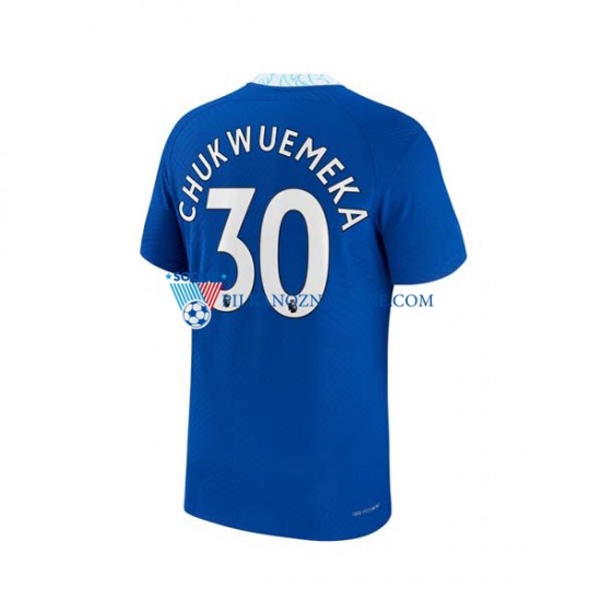 Chelsea Chukwuemeka 30 Koszulka Męska Domowy 2022-2023 Krótkie Rękawy