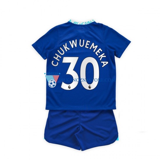 Chelsea dla Dzieci Chukwuemeka 30 Koszulka Domowy 2022-2023 Krótkie Rękawy
