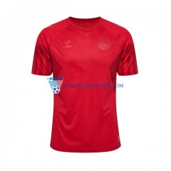 Dania Koszulka Męska Domowy MŚ 2022 Krótkie Rękawy