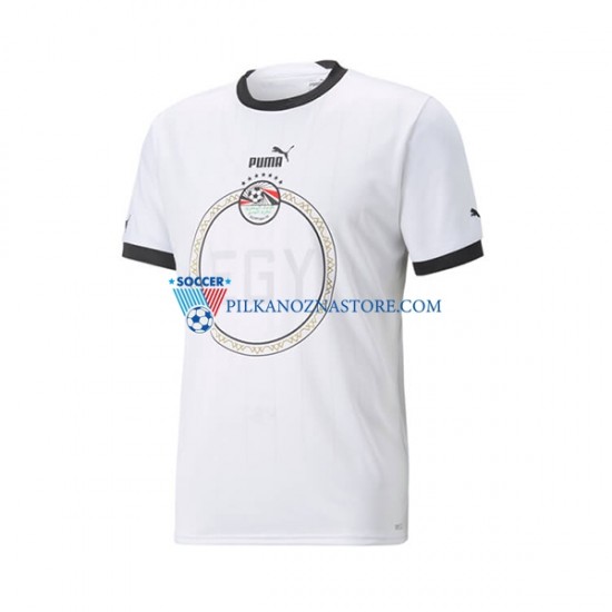 Egipt Koszulka Męska Wyjazdowy 2022 Krótkie Rękawy